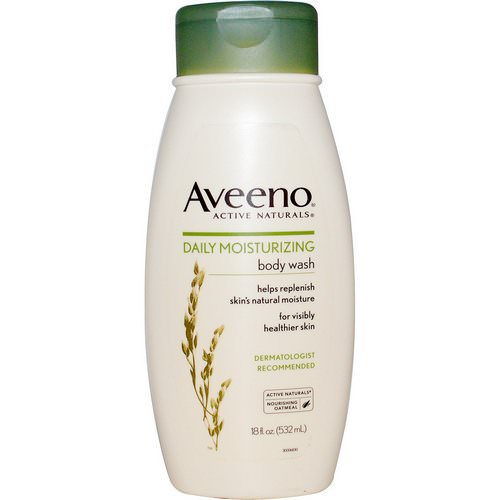 Aveeno, Active Naturals, Daily Moisturizing Body Wash, 18 fl oz (532 ml) فوائد