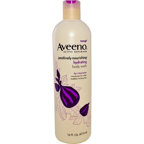 Aveeno, Active Naturals, Positively Nourishing, Hydrating Body Wash, 16 fl oz (473 ml) فوائد