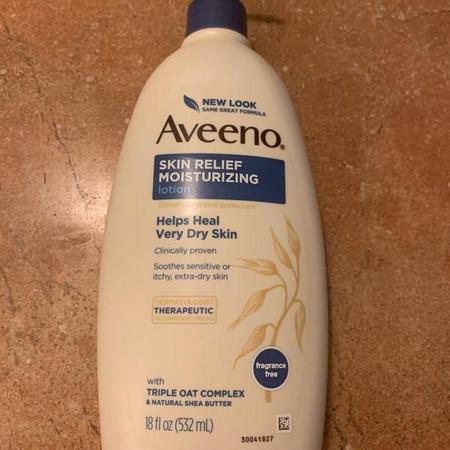 Aveeno Lotion Dry Itchy Skin - حكة في الجلد, جافة, علاج الجلد, ل,شن