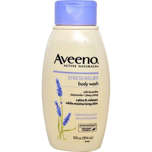 Aveeno, Active Naturals, Stress Relief Body Wash, 12 fl oz (354 ml) فوائد
