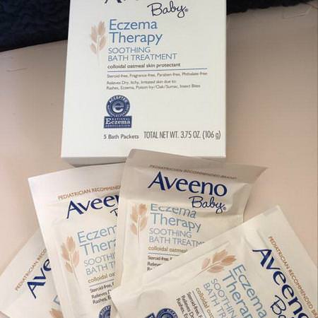 Aveeno Baby Skin Treatments Eczema - الأكزيما, علاج الجلد, علاجات جلد الأطفال, الشعر