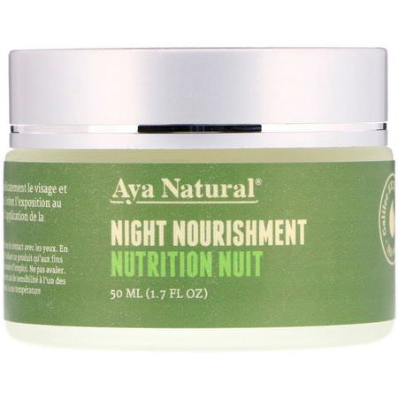 Aya Natural Night Moisturizers Creams - مرطبات ليلية, كريمات, مرطبات ال,جه, الجمال