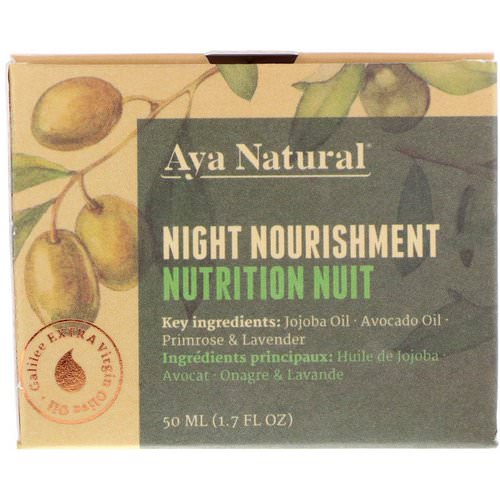 Aya Natural, Night Nourishment, 1.7 fl oz (50 ml) فوائد