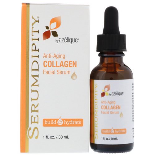 Azelique, Serumdipity, Anti-Aging Collagen, Facial Serum, 1 fl oz (30 ml) فوائد