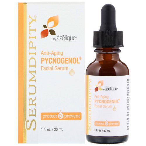 Azelique, Serumdipity, Anti-Aging Pycnogenol, Facial Serum, 1 fl oz (30 ml) فوائد
