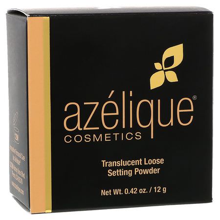Azelique, Translucent Loose Setting Powder, Cruelty-Free, Certified Vegan, 0.42 oz (12 g):ب,درة سائبة,جه