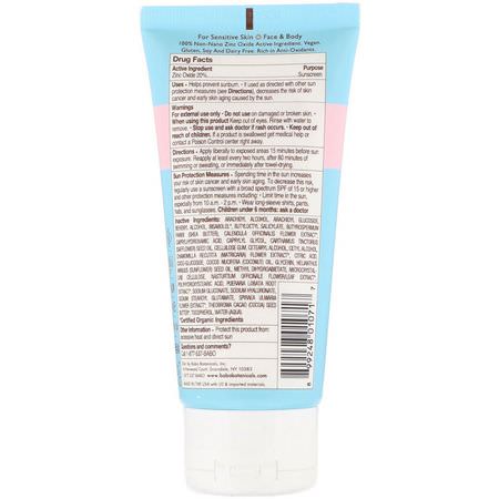 Babo Botanicals, Baby Skin, Mineral Sunscreen Lotion, SPF 50, 3 fl oz (89 ml):Baby Sunscreen, Safety