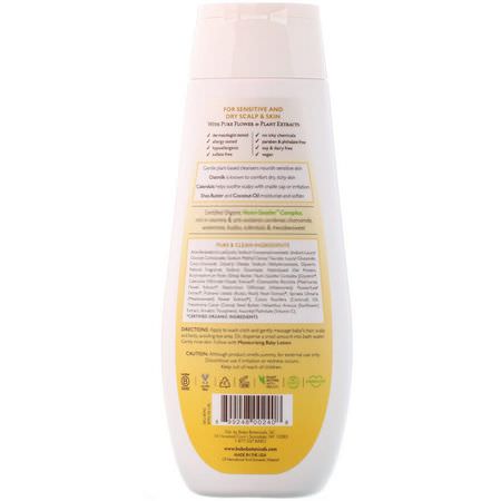Babo Botanicals, Moisturizing Baby Shampoo & Wash, Oatmilk & Calendula, 8 fl oz (237 ml):جل الاستحمام, غس,ل جسم الطفل