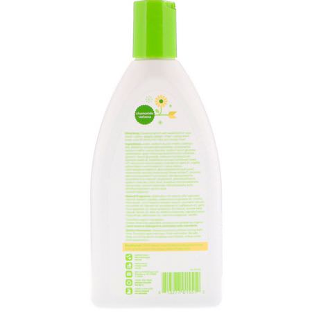 BabyGanics, Conditioning Shampoo + Body Wash, Chamomile Verbena, 12 fl oz (354 ml):غس,ل للجسم, شامب, للأطفال متعدد الإمكانات