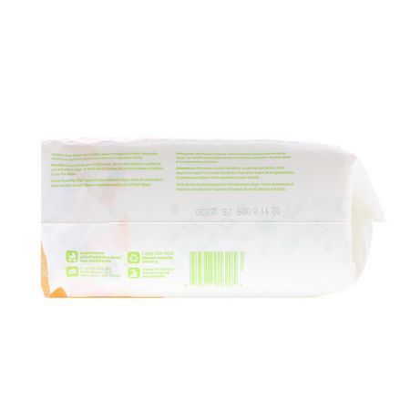 BabyGanics, Ultra Absorbent Diapers, Size 1, 8-14 lbs (4-6 kg), 34 Diapers:حفاضات يمكن التخلص منها