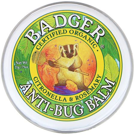 Badger Company Bug Insect Repellents - طارد الحشرات, علة, حمام