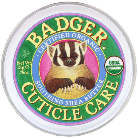 Badger Company Cuticle Care Nail Treatments - علاجات الأظافر, العناية بالبشرة, العناية بالأظافر, الاستحمام