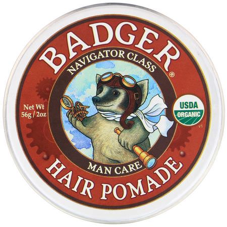 Badger Company Men's Hair Styling - تصفيف شعر الرجال, تصفيف الشعر للرجال, حمام
