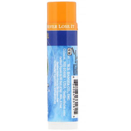 Badger Company, Lip Balm, Tangerine Breeze, .15 oz (4.2 g):مرطب الشفاه, العناية بالشفاه