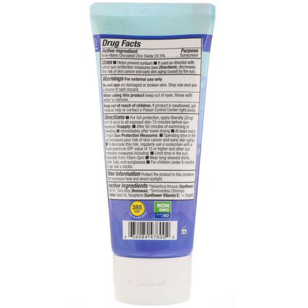 Badger Company, Sport, Natural Mineral Sunscreen Cream, SPF 35, Unscented, 2.9 fl oz (87 ml):Body Sunscreen