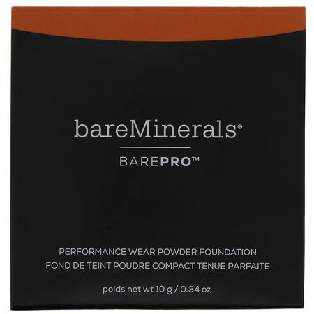 Bare Minerals, BarePro, Performance Wear Powder Foundation, Chai 26, 0.34 oz (10 g):Foundation, وجه