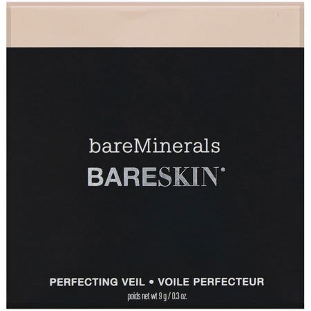 Bare Minerals, BARESKIN, Perfecting Veil, Light/Medium, 0.3 oz (9 g):رذاذ الإعداد, المسح,ق