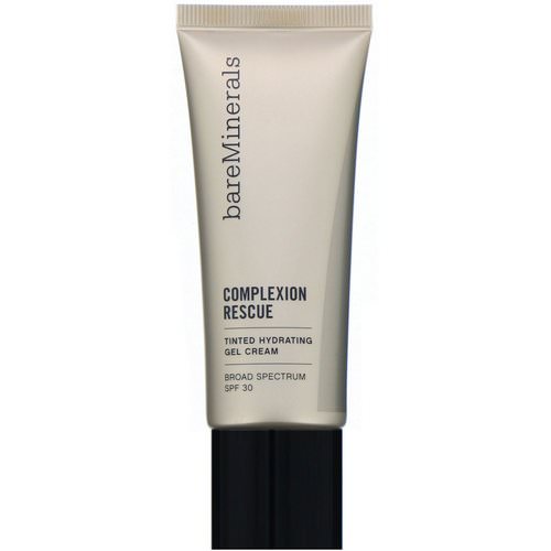Bare Minerals, Complexion Rescue, Tinted Hydrating Gel Cream, SPF 30, Spice 08, 1.18 fl oz (35 ml) فوائد