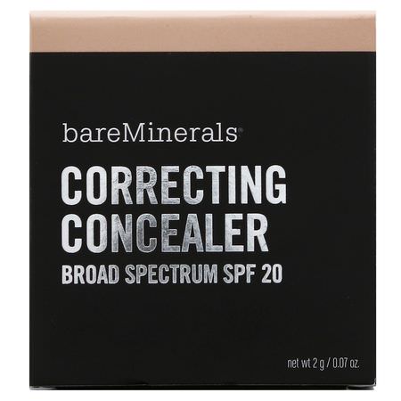 Bare Minerals, Correcting Concealer, SPF 20, Light 1, 0.07 oz (2 g):خافي العي,ب, ال,جه