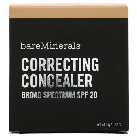 Bare Minerals, Correcting Concealer, SPF 20, Light 2, 0.07 oz (2 g):خافي العي,ب, ال,جه
