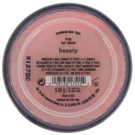 Bare Minerals, Loose Blush, Beauty, 0.03 oz (0.85 g):Blush, وجه