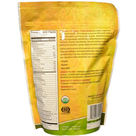 Barlean's, Organic, Chia Seed Supplement, 12 oz (340 g):بذ,ر شيا
