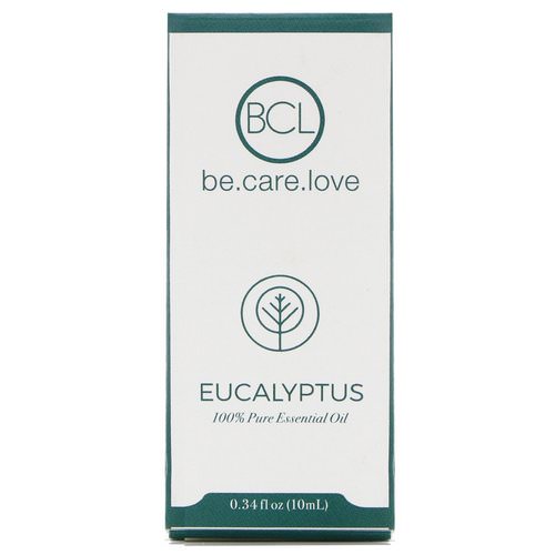 BCL, Be Care Love, 100% Pure Essential Oil, Eucalyptus, 0.34 fl oz (10 ml) فوائد