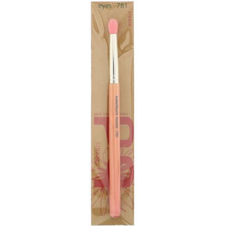 Bdellium Tools, Pink Bambu Series, Eyes 781, 1 Crease Brush:فرش الماكياج, الجمال
