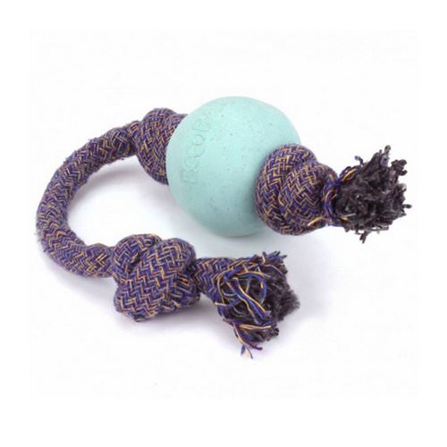 Beco Pets, Eco-Friendly Dog Ball On a Rope, Large, Blue, 1 Rope فوائد