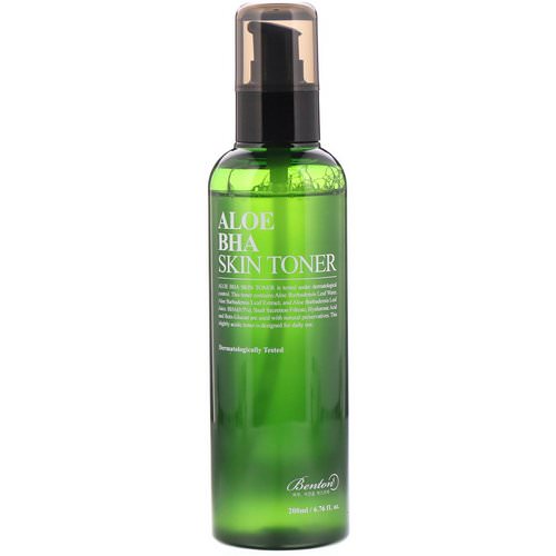 Benton, Aloe BHA Skin Toner, For All Skin Types, 200 ml فوائد