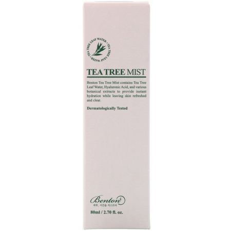 Benton, Tea Tree Mist, 2.70 fl oz (80 ml):مرطب لل,جه, مرطبات K-جمال