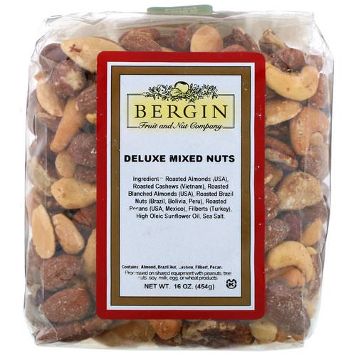 Bergin Fruit and Nut Company, Deluxe Mixed Nuts, 16 oz (454 g) فوائد