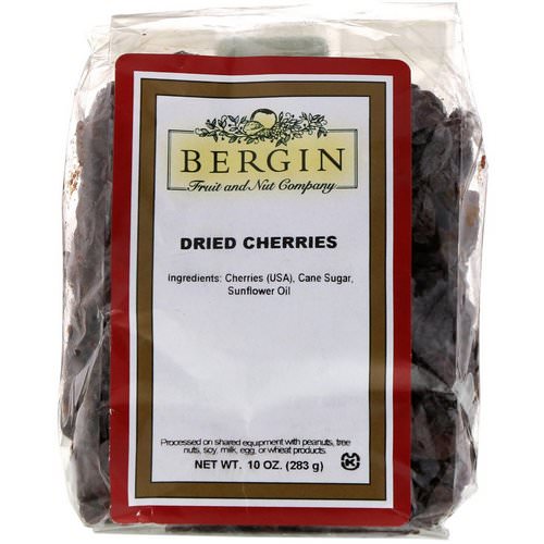 Bergin Fruit and Nut Company, Dried Cherries, 10 oz (283 g) فوائد