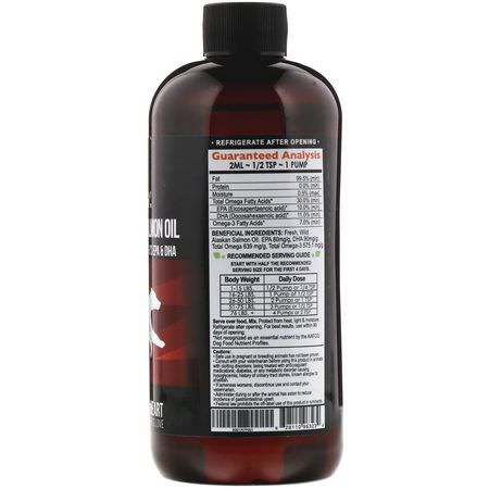 Best Paw Nutrition, Pure Alaskan Salmon Oil, 16 fl oz (472 ml):الزي,ت, أ,ميغا الحي,انات الأليفة