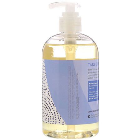 Better Life, Naturally Skin-Soothing Soap, Clary Sage, 12 oz (354 ml):المنظفات, غسل ال,جه