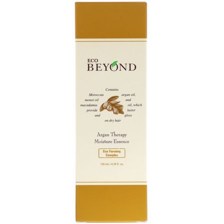 Beyond, Argan Therapy Moisture Essence, 4.39 fl oz (130 ml):مصل, زيت شعر