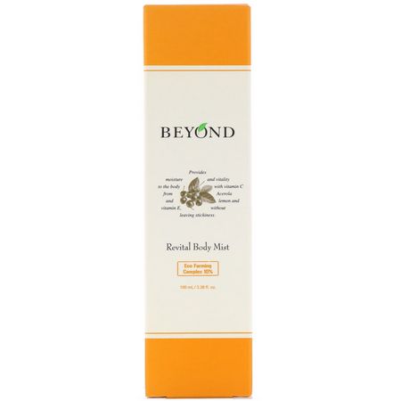 Beyond, Revital Body Mist, 3.38 fl oz (100 ml):بخاخ الزيت العطري, العطر