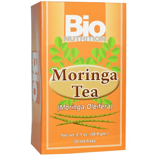 Bio Nutrition, Moringa Tea, 30 Tea Bags, 2.1 oz (58.8 g) فوائد