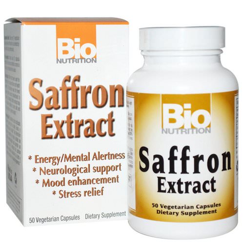 Bio Nutrition, Saffron Extract, 50 Veggie Caps فوائد