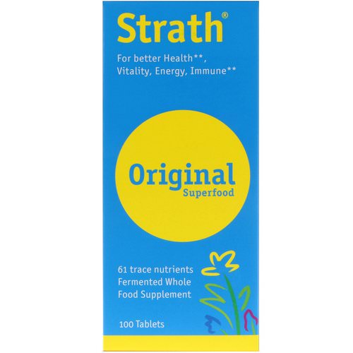 Bio-Strath, Strath, Original Superfood, 100 Tablets فوائد
