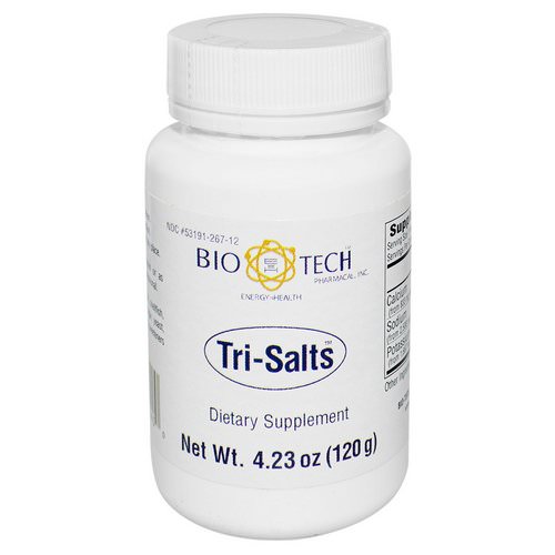 Bio Tech Pharmacal, Tri-Salts, 4.23 oz (120 g) فوائد