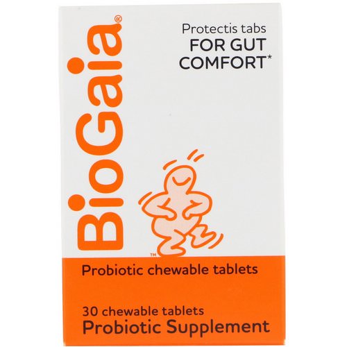 BioGaia, Probiotic Supplement, Lemon Flavored, 30 Chewable Tablets فوائد