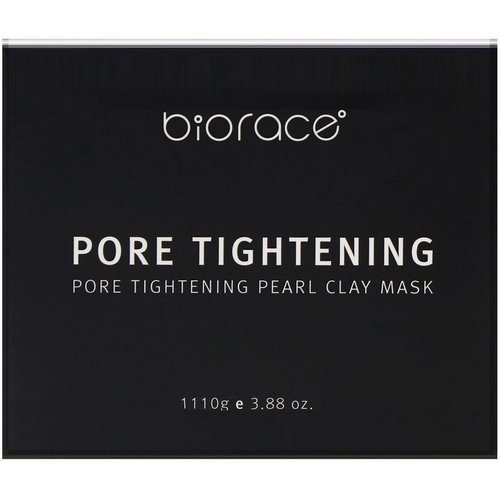 Biorace, Pore Tightening, Pearl Clay Mask, 3.88 oz (110 g) فوائد