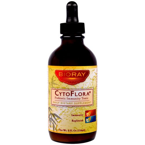 Bioray, CytoFlora, Probiotic Immunity Tonic, 4 fl oz (118 ml) فوائد
