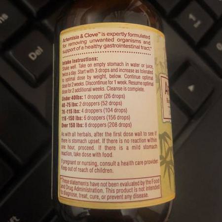 Bioray, Artemisia & Clove, 2 fl oz (59 ml):Clove, Artemisia Wormwood