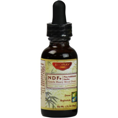 Bioray, NDF Plus (Gentle-Organic-Detox), 1 fl oz (30 ml) فوائد