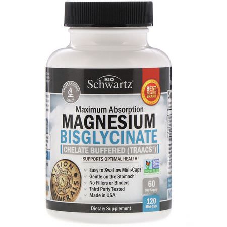 BioSchwartz Magnesium - المغنيسي,م ,المعادن ,المكملات الغذائية