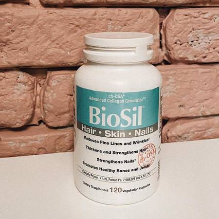 BioSil by Natural Factors, BioSil, ch-OSA Advanced Collagen Generator, 120 Vegetarian Capsules