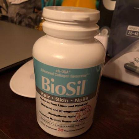 BioSil by Natural Factors Silica Hair Skin Nails Formulas - الأظافر, الجلد, الشعر, السيليكا