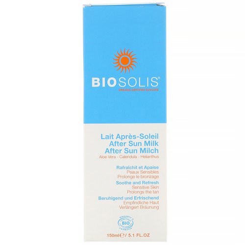 Biosolis, After Sun Milk, Soothe and Refresh, 5.1 fl oz (150 ml) فوائد